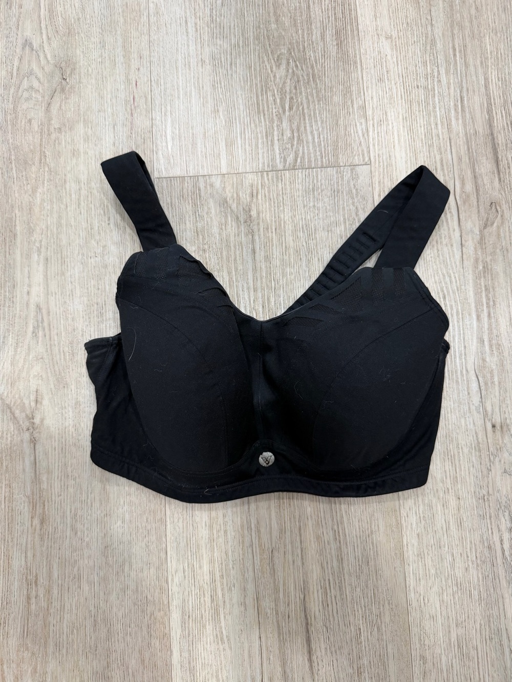 Livi Active Black Full Coverage Support Bra